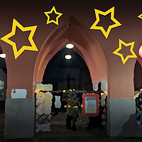 Advent unter den Arkaden