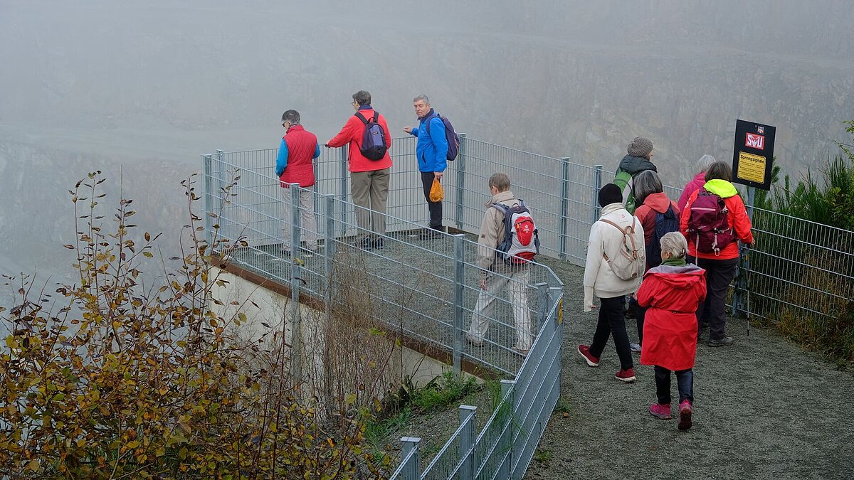 Eingehüllt in herbstlichen Nebel...