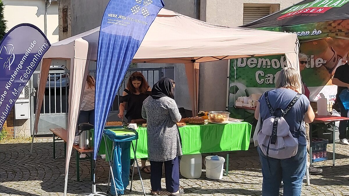 Bunte Tafel in Fechenheim