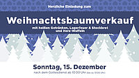 Weihnachtsbaumverkauf